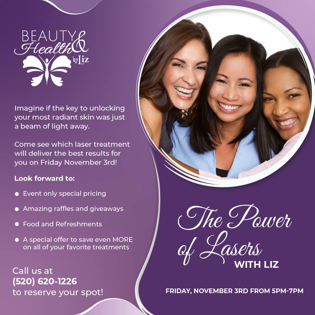 The power of lasers with Liz at Beauty and Health by Liz